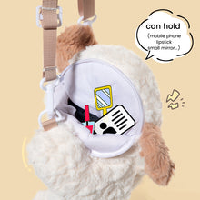 Load image into Gallery viewer, Oohpo! Bern puppy cute plush children&#39;s small bag versatile doll doll shoulder messenger bag girls niche
