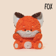 Load image into Gallery viewer, Oohpo! Bumbling Fox Orange Fur Stuffed Plush Toys
