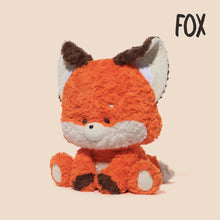 Load image into Gallery viewer, Oohpo! Bumbling Fox Orange Fur Stuffed Plush Toys
