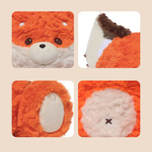 Load image into Gallery viewer, Oohpo! Bumbling Fox Orange Fur Stuffed Plush Toys
