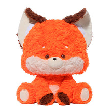 Load image into Gallery viewer, Oohpo! Bumbling Fox Orange Fur Stuffed Plush Toys
