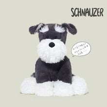 Load image into Gallery viewer, Oohpo! Schnauzer Plush Toy Cute Puppy Super Soft Comfort Doll Girl Birthday Gift Plushies
